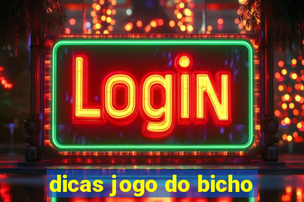 dicas jogo do bicho